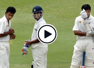 Watch: Dravid left fuming after Ganguly leaves him hanging mid-pitch in ugly run-out from 2002