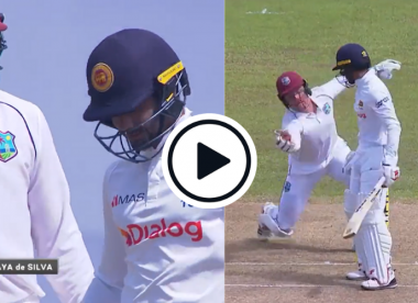 Watch: 'You catch me, I catch you' - Da Silva makes good on his promise to De Silva in SL-WI Test to leave commentators chuckling