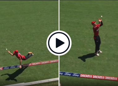 Watch: New Zealanders effect one of the all-time great boundary relay catches in Super Smash T20