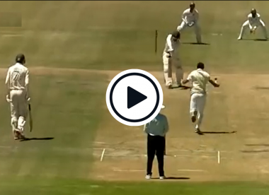 Watch: Navdeep Saini sends off-stump cartwheeling with away-seaming beauty in India A-South Africa A clash