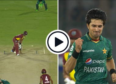 Watch: 20-year-old Pakistan rookie quick nails inch-perfect yorker in West Indies T20I