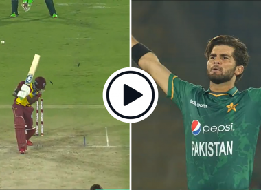Watch: Shaheen Afridi takes three crucial wickets in sizzling, swinging over