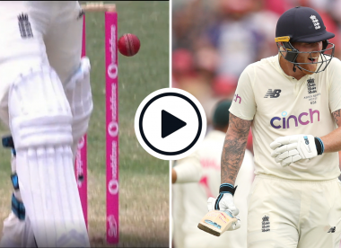 Watch: Ben Stokes survives bizarre 'out' lbw decision after replays show ball hit stump, not pad