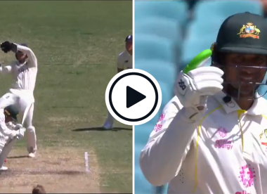 Watch: Joe Root catches everyone by surprise with sharp bouncer, Usman Khawaja cheekily signals one for the over