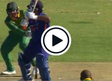 Watch: Quinton de Kock completes lightning-quick leg-side stumping off a seamer to see off Rishabh Pant