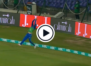 Watch: 'Tim David, you beauty!' - Multan Sultans fielder takes juggling match-winning catch on the boundary