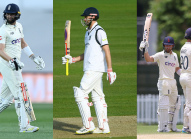 What would England's batting line-up look like if selection was based purely on first-class averages?
