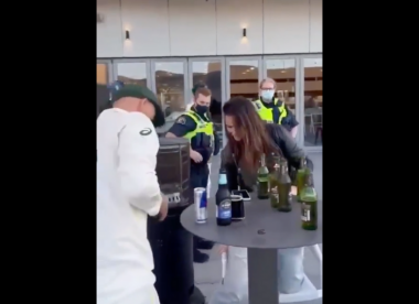 ECB launch investigation into leaked video of police asking players to leave bar