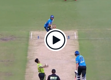 Watch: Young Pakistan quick Mohammad Hasnain bowls triple-wicket maiden in sensational BBL debut spell
