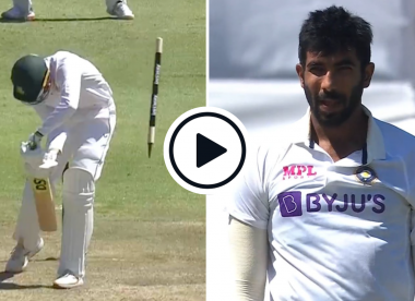 Watch: Jasprit Bumrah gives Marco Jansen death stare after brilliant in-seaming delivery rips out off-stump