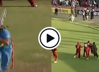 Watch: Young Dwayne Bravo's magic ball to Yuvraj Singh that ended India's 17-match unbeaten run in 2006