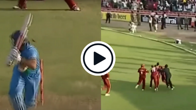 Watch: Young Dwayne Bravo's magic ball to Yuvraj Singh that ended India's 17-match unbeaten run in 2006