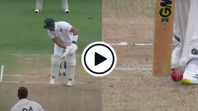 Watch: The perfect Matt Henry yorker that came out of nowhere to clean up Aiden Markram