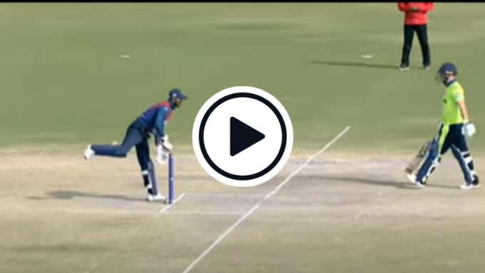 Watch: Nepal wicketkeeper praised for refusing to complete run out after bowler trips Ireland batter