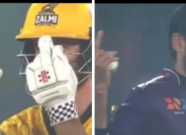 Cutting, Tanvir reprimanded after finger flipping incident rekindles four-year-old feud in PSL