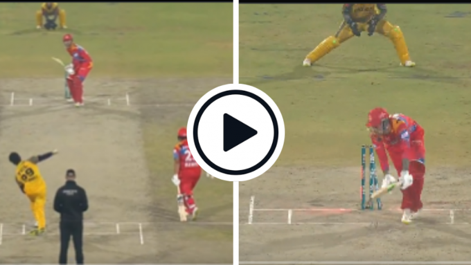 Watch: Little-known PSL quick slings two perfect Malinga-esque yorkers to turn eliminator upside down