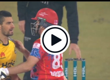 Watch: Liam Dawson smashes club cricket teammate for 10 off two balls to seal PSL thriller