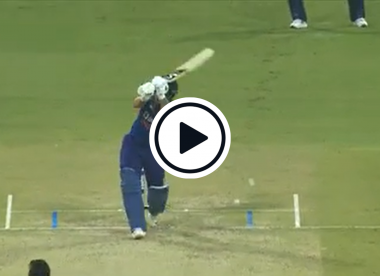 Watch: Ishan Kishan channels MS Dhoni with perfectly placed helicopter shot