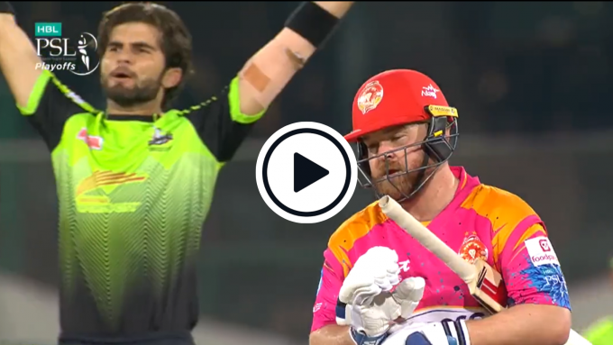 Watch: Shaheen strikes back after Paul Stirling fires in high-stakes, high-quality T20 new-ball battle
