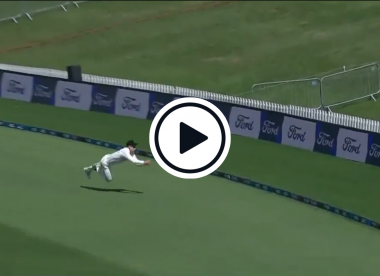 Watch: Will Young takes one-handed catch hailed as one of the best in Test history