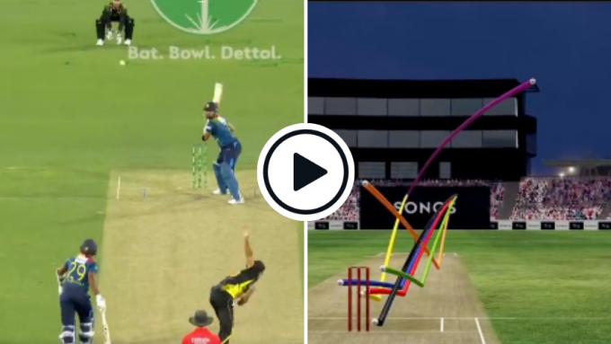 Watch: Mitchell Starc's attempted slower ball goes horribly wrong