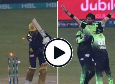 Watch: Shaheen Shah Afridi rips out Jason Roy and James Vince for ducks in sensational new-ball over