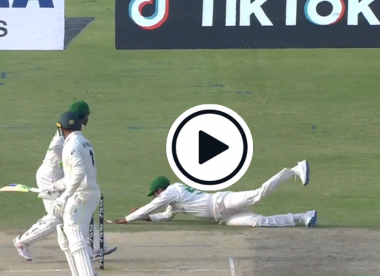 Watch: Babar Azam takes diving, one-handed 'blinder' at slip off spinner to dismiss Usman Khawaja
