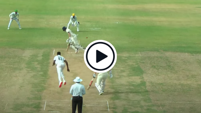 Watch: Joe Root cleaned up by pinpoint yorker in sole England warm-up game