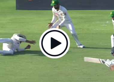 Watch: Faheem Ashraf takes one-handed screamer at slip to stun Steve Smith right before stumps