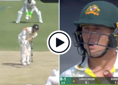 Watch: Shaheen seams one back into Warner's pads, rips out Labuschagne for duck in sensational new-ball burst