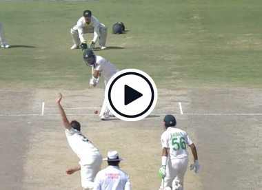 Watch: Pat Cummins launches hooping toe-crusher to dismiss Mohammad Rizwan for a duck