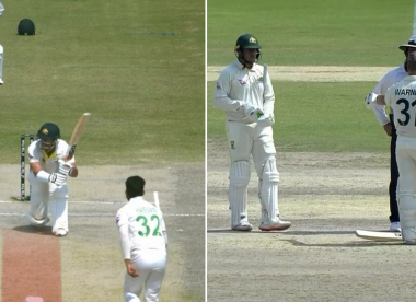 'Can you show me in the rulebook that's what I have to do?' – Animated Warner remonstrates with umpires after being accused of advancing on danger area