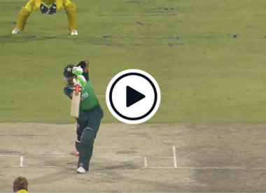 Watch: Babar creams picture-perfect straight drive during milestone ODI knock against Australia