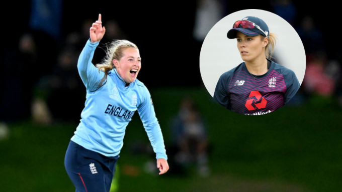 Alex Hartley: Sophie Ecclestone could play first-class cricket for a men's side