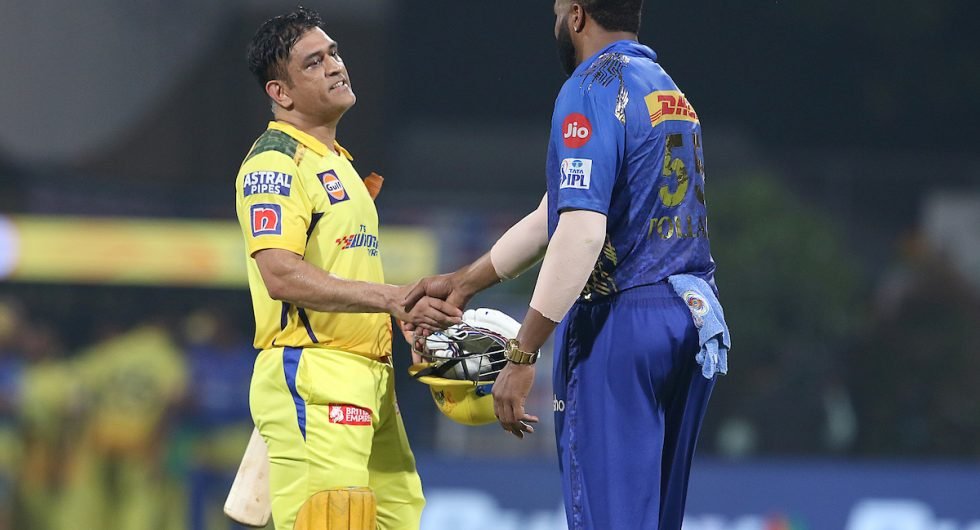 CSK and MI played out a thrilling encounter
