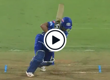 Watch: Ishan Kishan falls to his knees after swinging beauty from IPL rookie uproots off stump