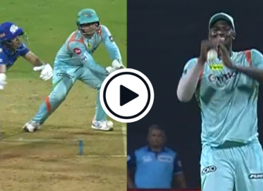 Watch: Out-of-form Ishan Kishan bottom edges wide half-tracker to slip via keeper's boot in unusual dismissal