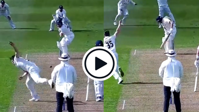 Watch: The first wicket of the 2022 County Championship season is an absolute beauty