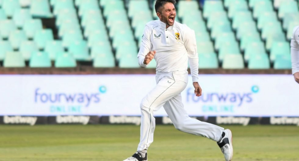 Keshav Maharaj picked up a 7-wicket haul at Durban