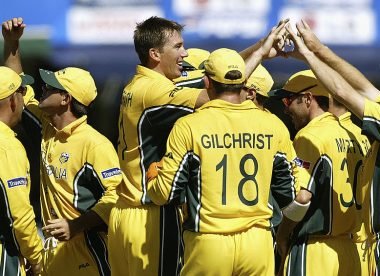 Quiz! Name all of Glenn McGrath's Australia ODI teammates