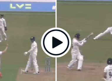 Watch: Mohammad Rizwan takes two impressive leg-side catches on his County Championship debut