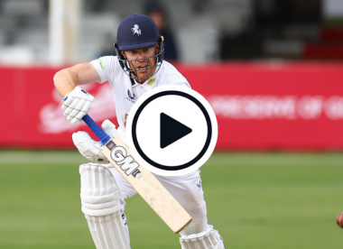 Watch: Contentious lbw call denies twin centurion Ben Compton from carrying bat twice in County Championship