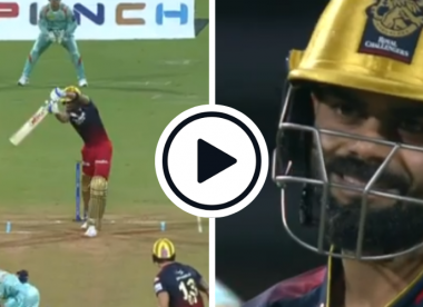 Watch: Virat Kohli flashes wide ball to backward point for rare IPL first-ball duck