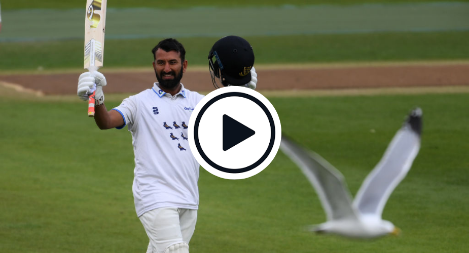 Watch: Cheteshwar Pujara Strokes Third Hundred In Three Weeks To Continue Special Start To County Championship Campaign