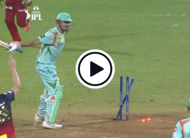 Watch: Marcus Stoinis screams expletive after being bowled by ball following questionable wide call