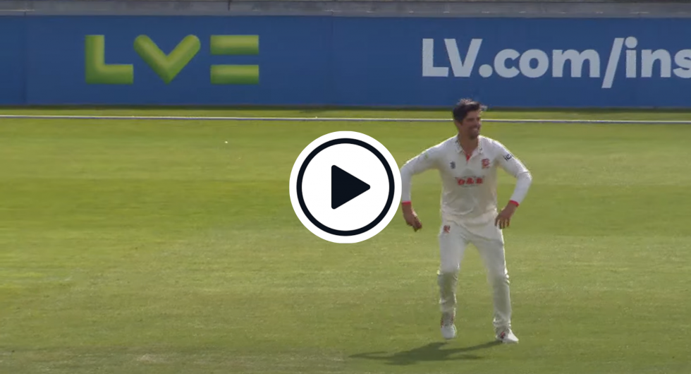 Watch: Alastair Cook Entertains With Run-Up Hijinks During Rare County Championship Bowling Appearance