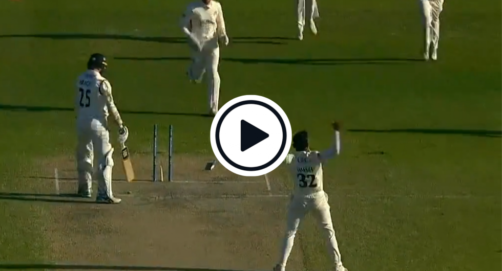 Watch: Hasan Ali Shatters Stump With Rapid Yorker In County Championship Clash