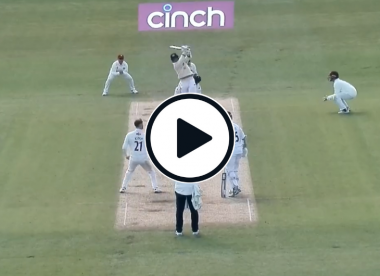 Watch: Naseem Shah blasts six in crucial batting cameo on County Championship debut
