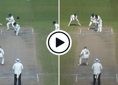 Watch: Matt Parkinson takes two in two including sharply-turning beauty that rattles off stump in late Lancashire win