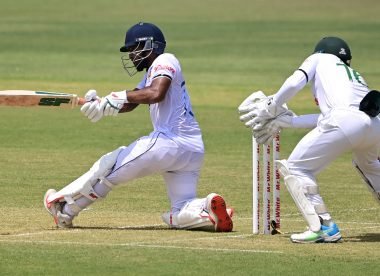 Lengthy stoppage in Bangladesh-Sri Lanka Test as batter hits wicketkeeper's helmet in pull-shot follow-through